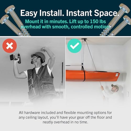 Kayak Ceiling Rack
