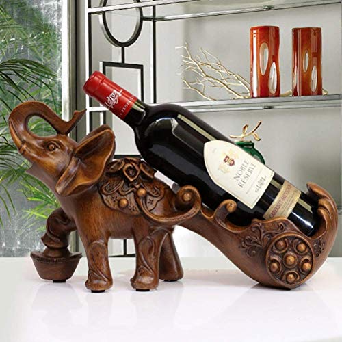 Soporte para Botellas con Forma de Elefante 38x12x21 cm miniatura 7