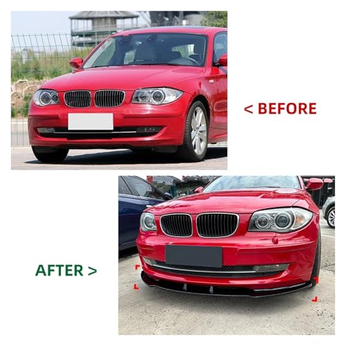 Becquet avant pour BMW Série 1 E81 E82 E87 LCI pour relooker la version de base