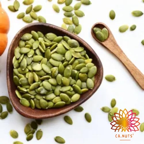 Semente de Abóbora Torrada e Salgada Sem Casca Ca.Nuts | Marca Ca.Nuts (1 Kg)