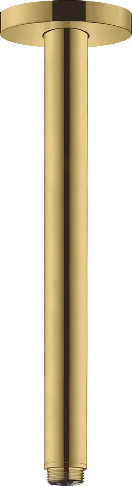 hansgrohe 27389990 Deckenanschluss S 30 cm Polished Gold Optic Ceiling Connection