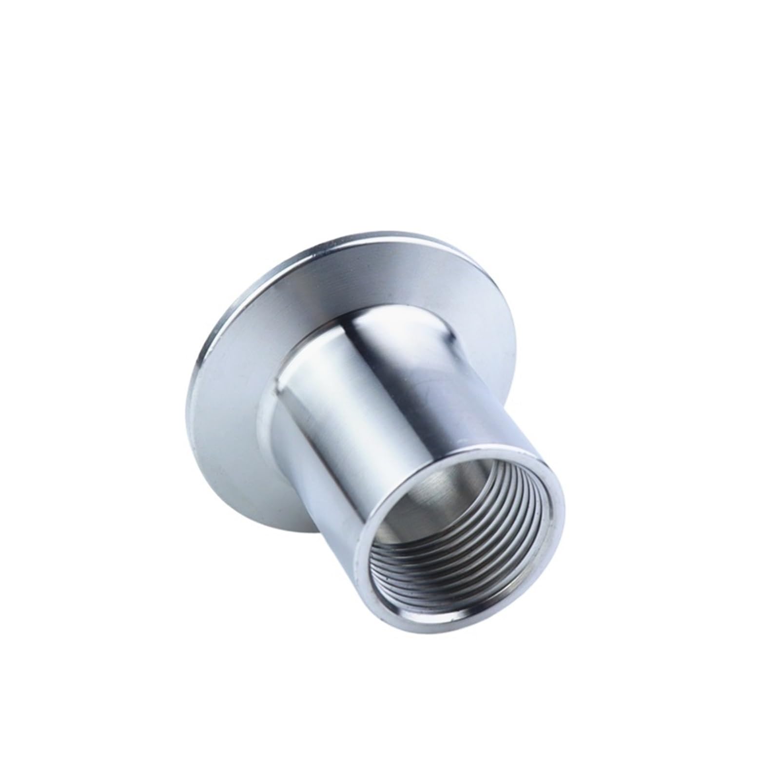 BIANMTSW SS304 Tri clamp Female Stainless Steel Clamp 1/8" BSPT Female Thread Ferrule OD 50.5MM