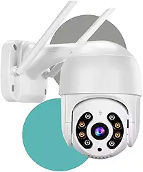 Câmera IP sem fio de Segurança Wifi Externa HD Rotativa Prova D'água Hd Infravermelho Visão Noturna Bivolt Deteccao de movimento