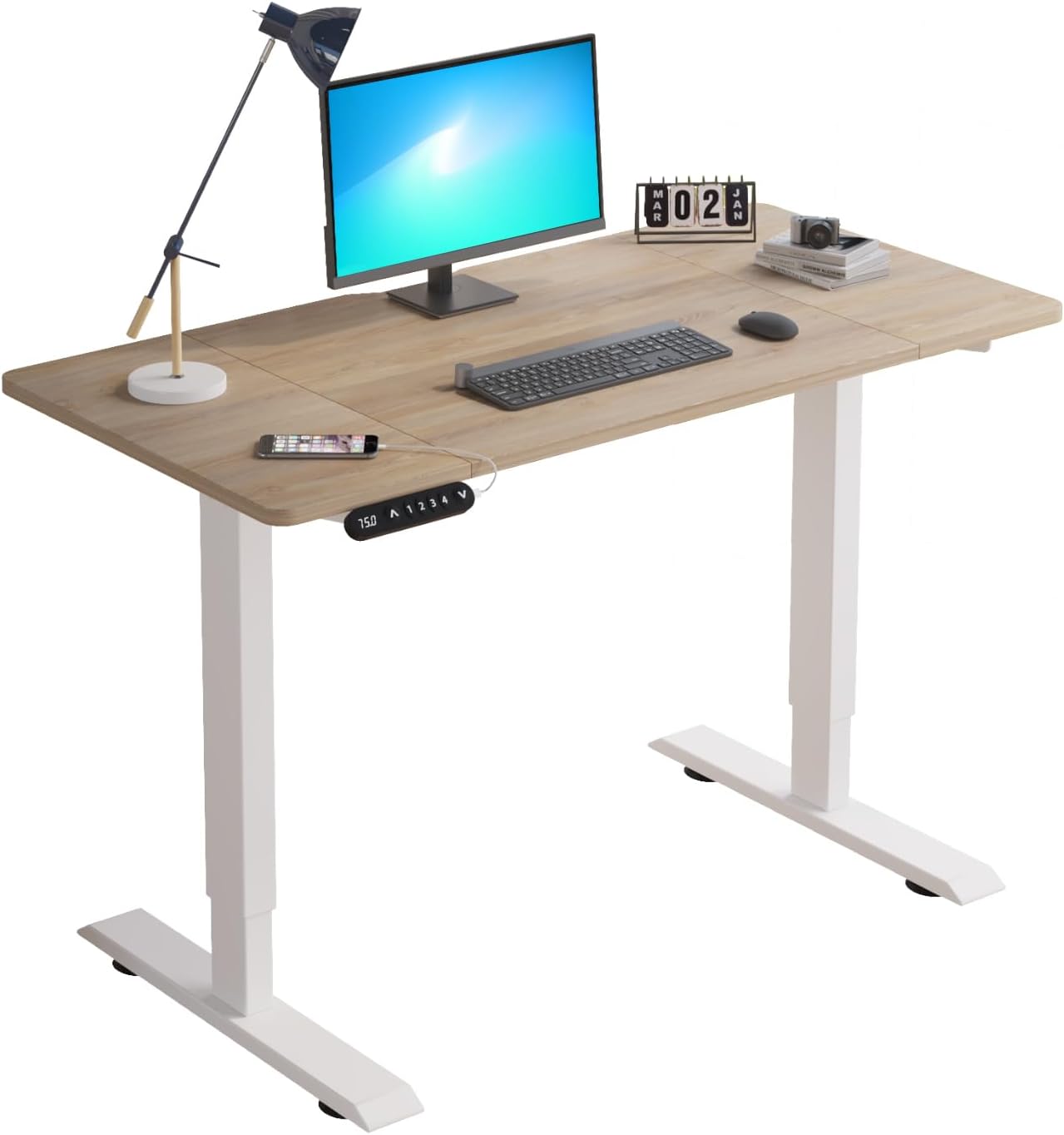 BilBil デスク 昇降式 電動昇降式机 100CM×60CM BilBil デスク 昇降式 電動昇降式机 100CM×60CM 昇降デスク パソコン