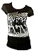 Produktbild Amplified Elagantly Waisted Damen T-Shirt Schwarz Official The Ramones Suzy is A Headbanger Strass Rock Star Vintage M