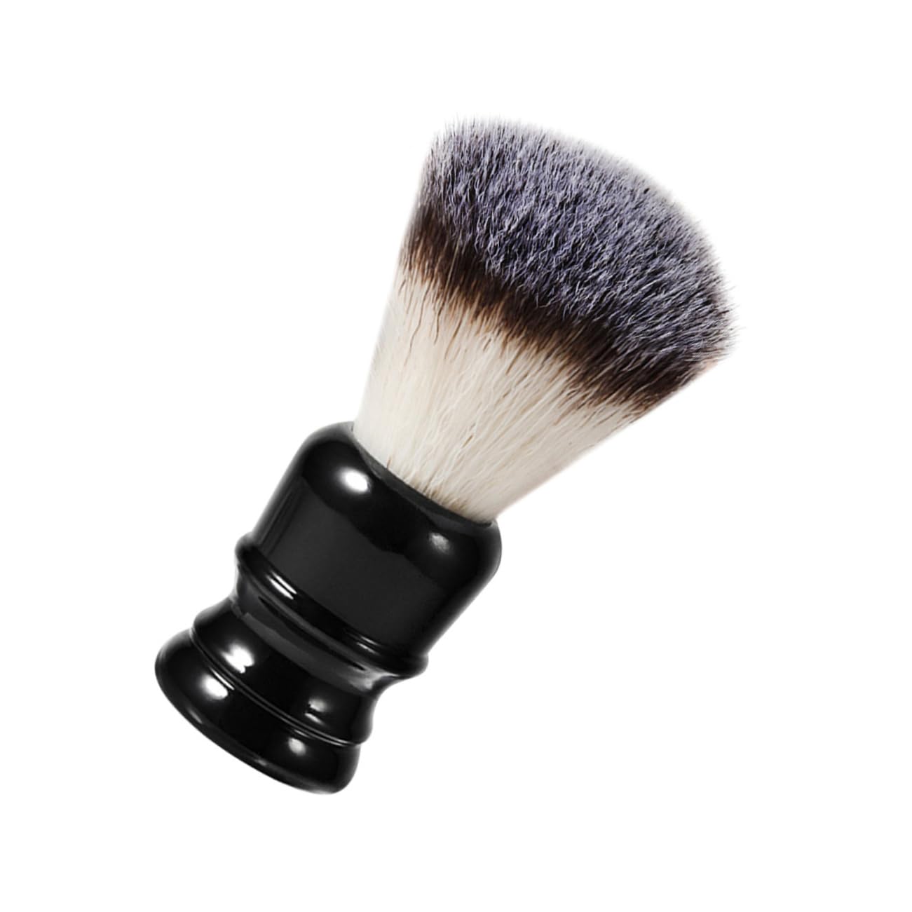 MAGICLULU Kit Per La Della Barba Da Uomo 3 Pezzi Setole in Nylon Manico Nero Per La Pulizia E Lo Styling Della Barba
