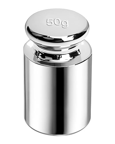 Miniatura 48 de UCEC Pesas de calibración para báscula digital, juego de pesas de calibración, 0.04 oz 0.07 oz 0.18 oz 0.35 oz 0.71 oz juego de pesas con caja