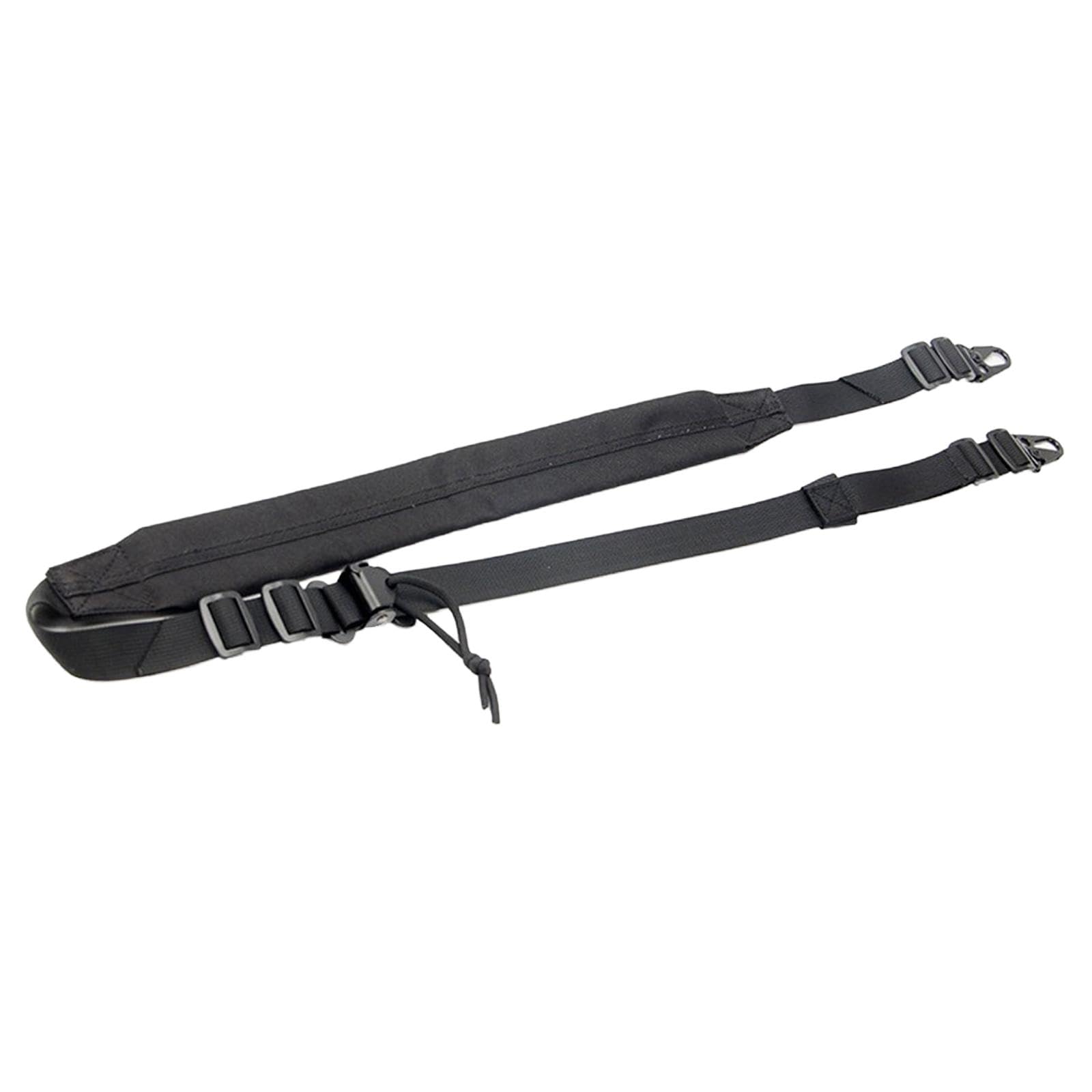 Club Bollywood®Two Point Sling Nylon Outdoor Tools Length Adjuster for Camping Fishing Hiking Black|Sporting Goods | |1-image-9