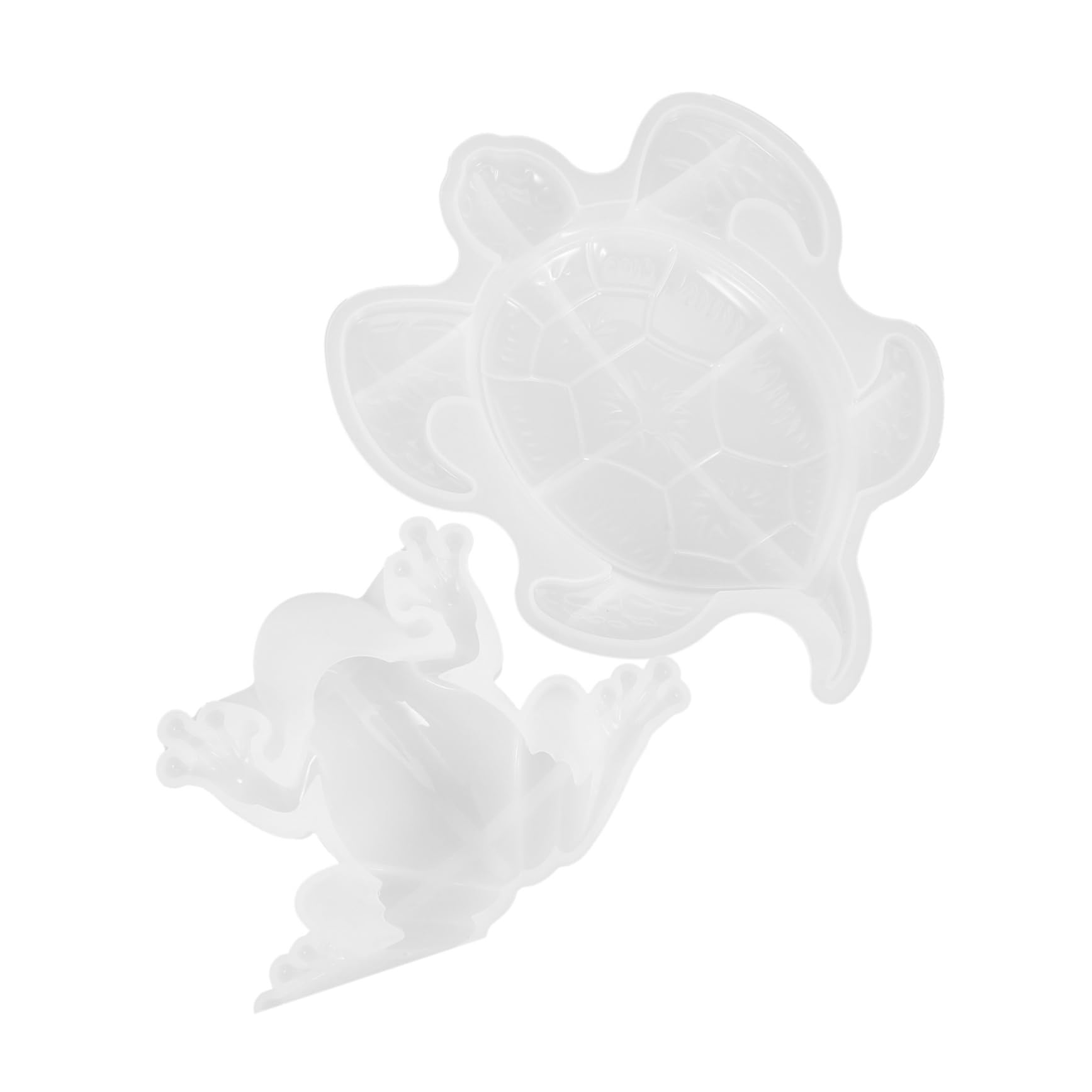 STOBOK 3 Juegos Molde De Silicona - Molde Animales - Molde Tortuga - Manualidades Resina Molde Artesanal Moldes De Silicona Para Manualidades Fundición Gel De Sílice 2 Piezas * 3