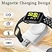 Magnetic Portable iWatch Charger for Apple Watch Charger,Magnetic Portable iWatch Charger USB Fast Wireless Charging Travel Watch Charger for iWatch Ultra2/Ultra/SE2/SE Series 10/9/8/7/6/5/4/3/2/1