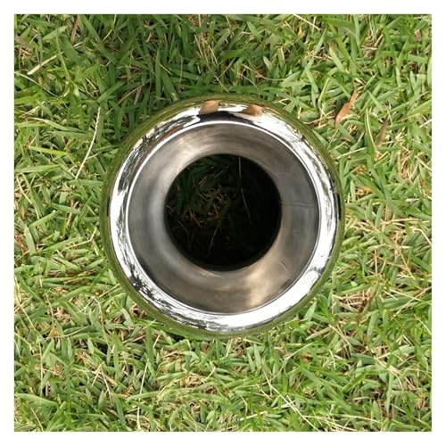 �Ԃ̃e�[���p�C�v �~�j R56S F56 2 0T �X�e�����X�p�C�v�J�o�[�����A�N�Z�T���[TIPS��j����t���r�C�e�[���`�b�v(Silver 2 pcs)