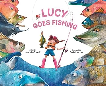 Hardcover Lucy Goes Fishing Book