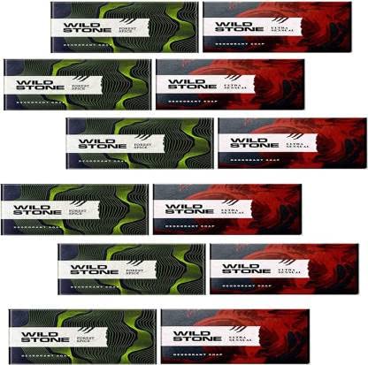 Image of Wild Stone 125 g 6 Forest Spice 6 Ultra Sexual soap (12 x 125 g)