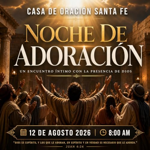 NOCHE DE ADORACION || AGOSTO 12 2026
