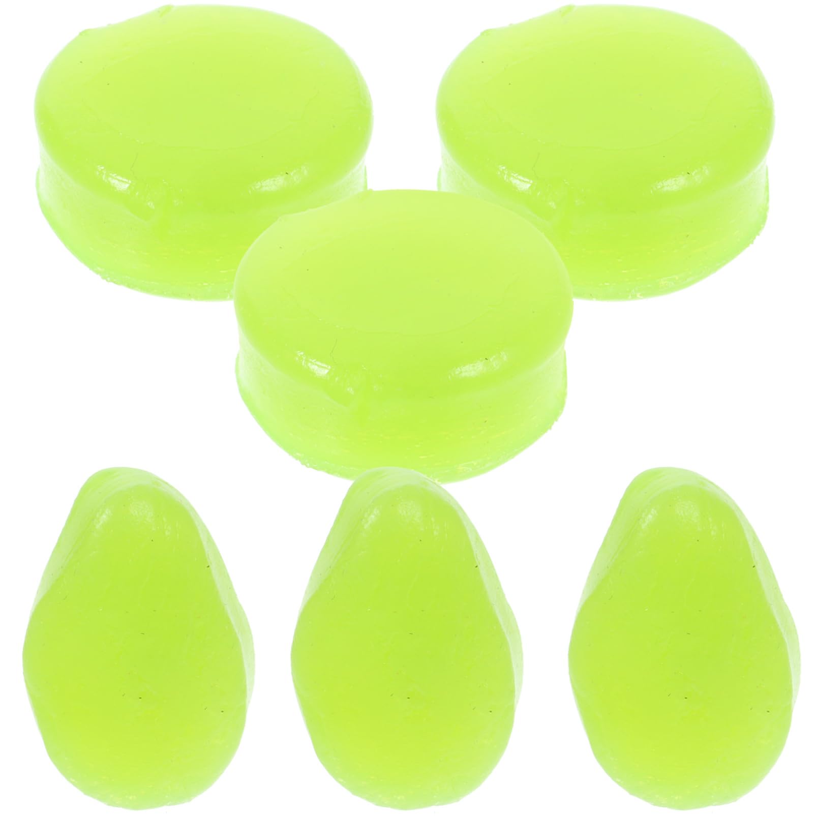 SOESFOUFU Silicone Swimming Ear Plugs Reusable for Sleep Adults Musicians Travel Noise Reduction Earplugs (3 Pairs Blue/Transparent)