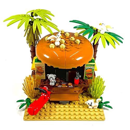 General Jim's Paradise Burger Modular Building Blocks Set | Intricate