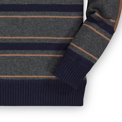 Image of Hope & Henry Boys' Long Sleeve Crew Neck Pullover Sweater