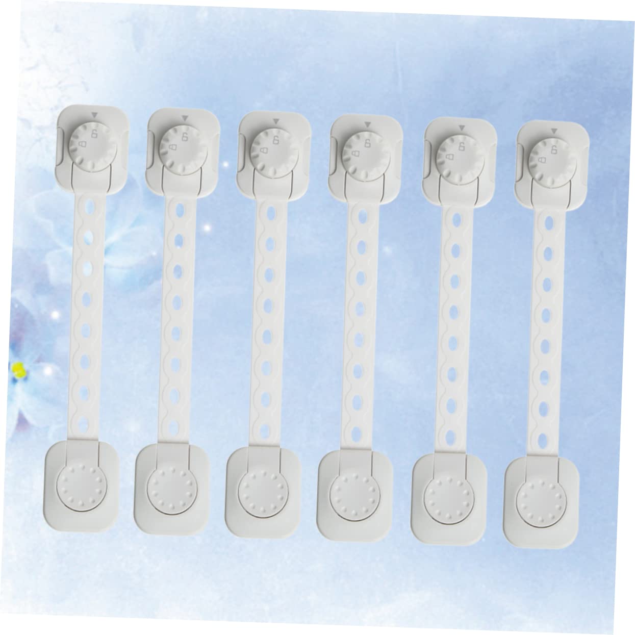KOMBIUDA 12 Pièces serrures de sécurité pour bébé loquets de sécurité pour enfants serrures de sécurité pour enfants verrou placard Verrouillage d'armoire serrures adhésives pour armoires