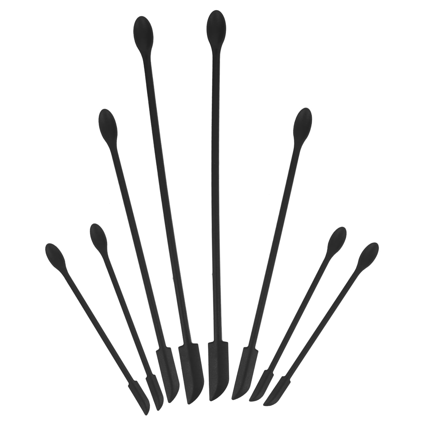 DECHOUS 24piezas Espátula De Para Maquillaje y Cocina De Herramienta Flexible Para Jars y Cosméticos Para y Aplicar y Loción