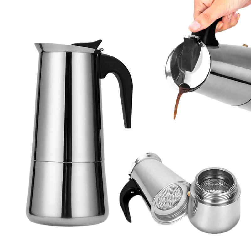 GSI Percolator 8 cup RVS – 1.2L koffie boven vuur