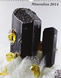 Kalender Mineralien 2014: Kalendarium viersprachig