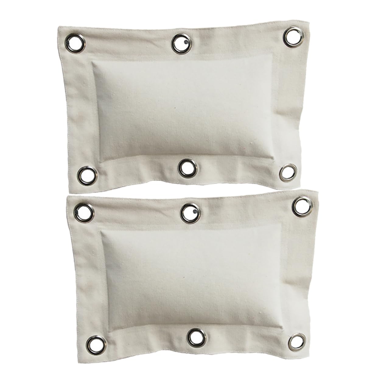 Gogogmee 2pcs Wall Mounted Boxing Sandbag Compact Canvas Makiwara Training Bag with Zipper Protection for Adults for Home Gyms and Martial Arts Workouts Efficient Space Saving Design