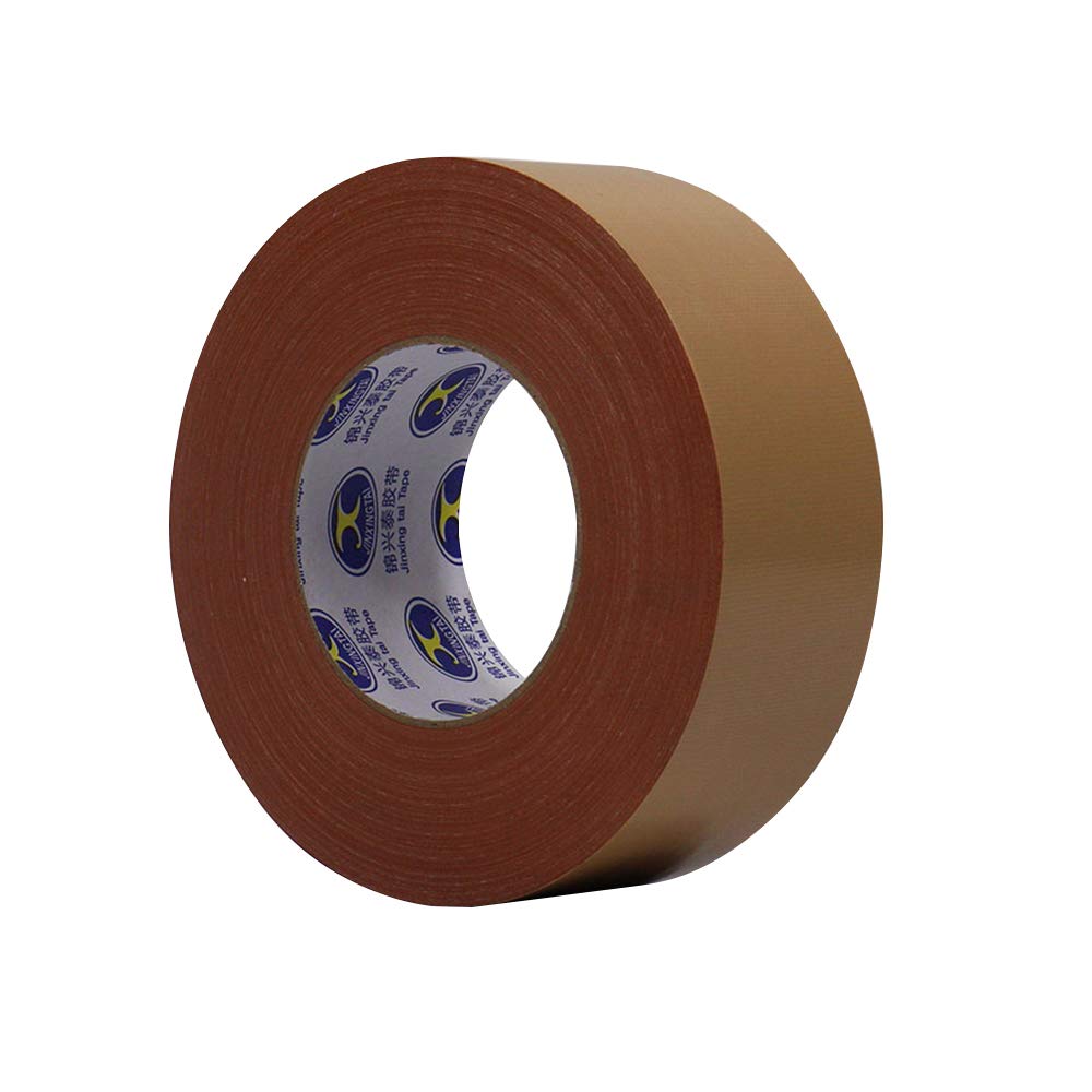 Sheicon Waterproof Duct Tape Solid Colours Package Tape 55 Yards Long Heavy Duty Gaffer Tape for Repair, Craft, Personalise, Decorate Color Orange Size 3.94"