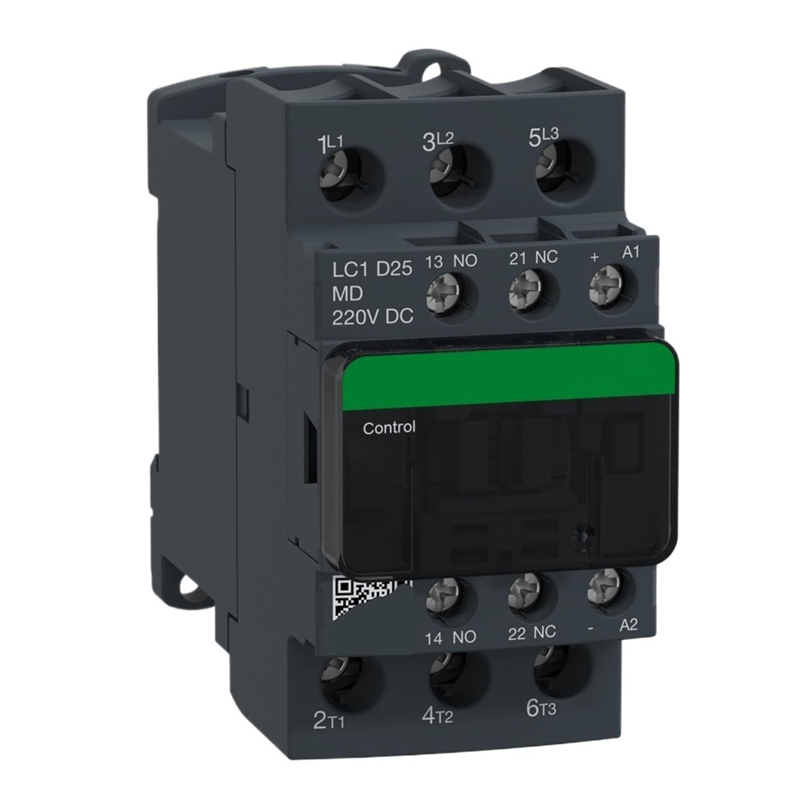 Stycznik trójfazowy LC1D25MD czarny 25 A 220 V