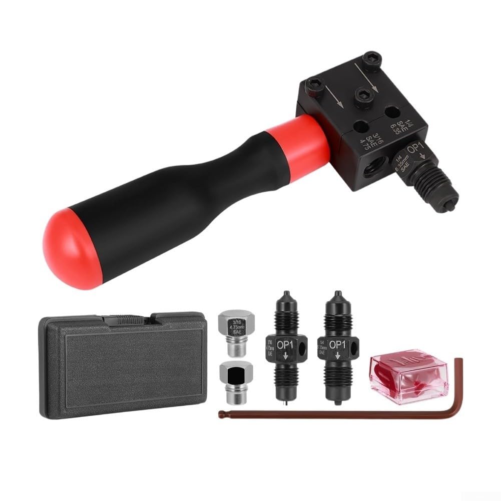 Évasement ligne de frein réussi sans fuite grâce au kit double SAE 45