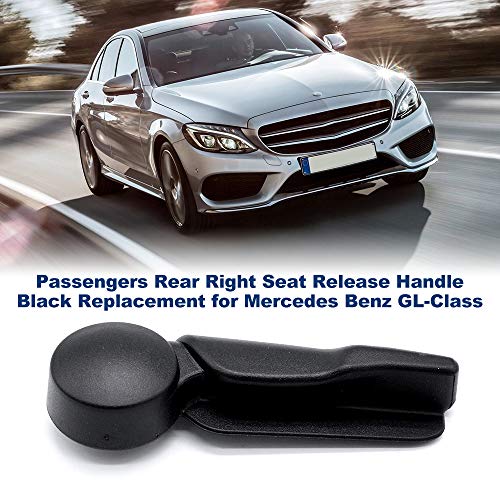 RuleaxAsi Alça de liberação do assento traseiro direito dos passageiros preto compatível com Mercede