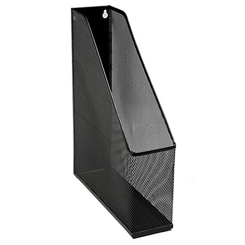 OSCO Black Wiremesh Magazine Rack and Document Holder Cover