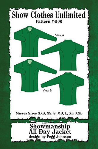 Show Clothes Unlimited 4100 - Misses western Showmanship or All Day Jacket Pattern