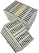 Set of 10 Premium German Autoclave Sterilization Cassettes Rack Box for 10 Instruments Cynamed