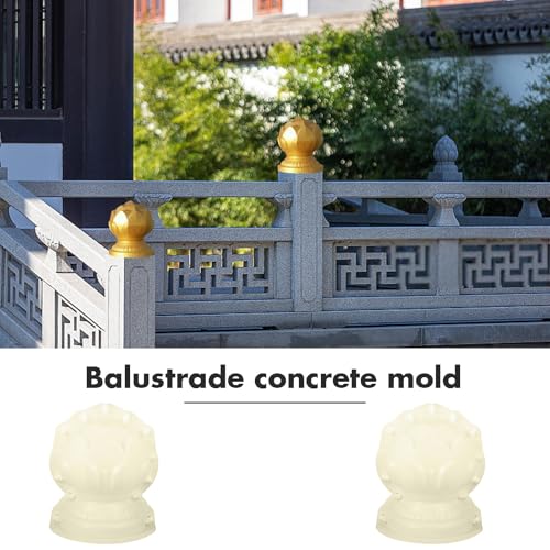 Moule de balustrade en béton FOMIYES pour embellir vos balcons et allées de jardin