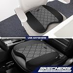 Skechers Seat Cushion,Air-Cooled Memory Foam for Office Chair and Car,Black - Image 5