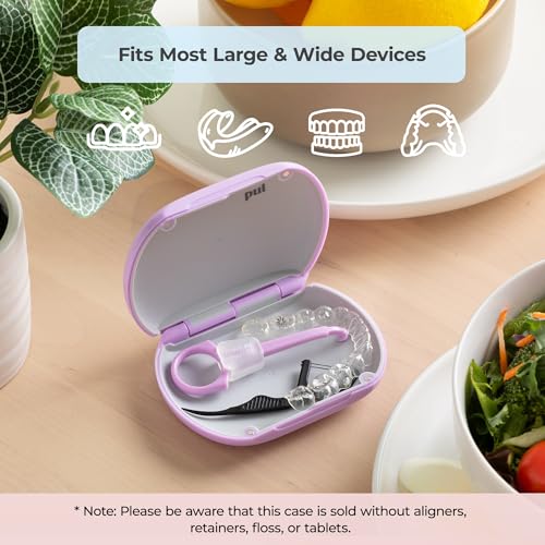 Image of Clear Aligner and Retainer Case by PUL, Gray Combo, Medium to Large, Travel