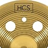 Meinl Cymbals HCS Trash China Cymbal 18 inch (Video) with holes for Drum Set (45,72cm) Traditional Finish Brass, Made In Germany (HCS18TRCH) #5