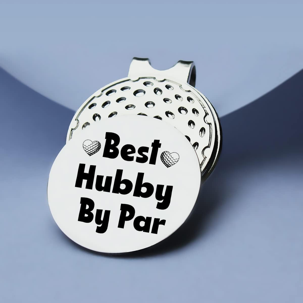 review TSUYAWU Best Hubby by Par Golf Ball Marker - Funny Golf Marker with Magnetic Hat Clip Golf Novelty Gift - Golf Accessories Gifts for Dad Husband Golf Lovers Golfer Men
