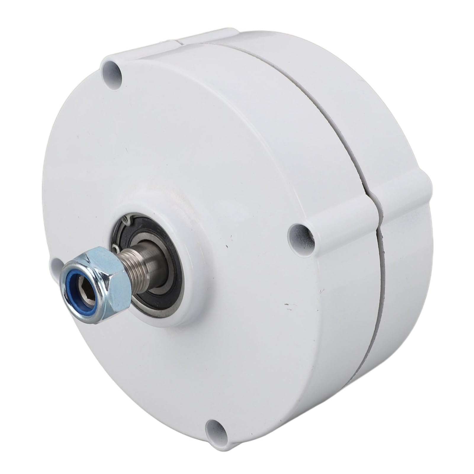 Alternatore a Magneti Permanenti CA Trifase, Generatore a Magneti Permanenti in Lega di Alluminio Generatore di Motore Elettrico Compatto 12V 100W per Uso Domestico di Turbine Eoliche (200W)