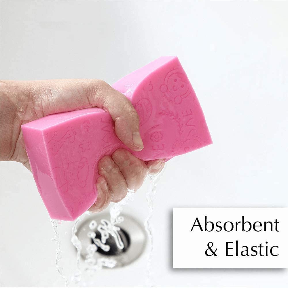 PERPART Exfoliating Sponge | Asian Bath Sponge For Shower | Japanese Spa Cellulite Massager | Dead Skin Remover Sponge For Body | Face Scrubber for Women and Men 3