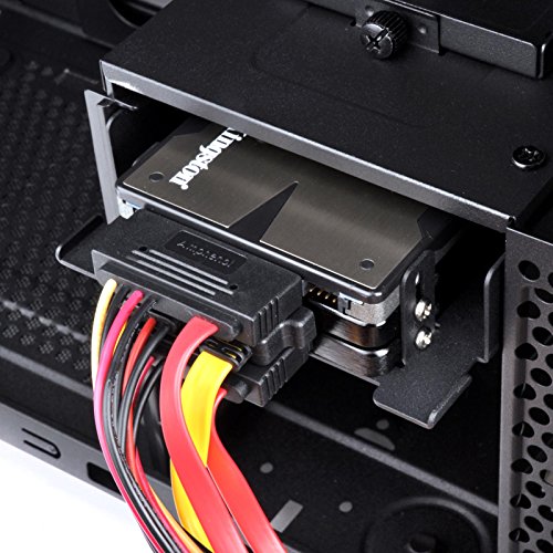 Convertisseur de Baie 3,5 vers 3 x 2,5 SilverStone SDP08B-E Noir - 7
