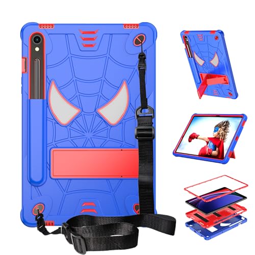 Étui pour enfants Samsung Galaxy Tab S9 FE parfait en voyage avec support et sangle de transport