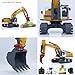 TOUCAN RC HOBBY US in Stock 1/18 K962 100S Remote Control Hydraulic Excavator RC Digger Electric Claw Ripper Hammer Construction Car Machine for Adult