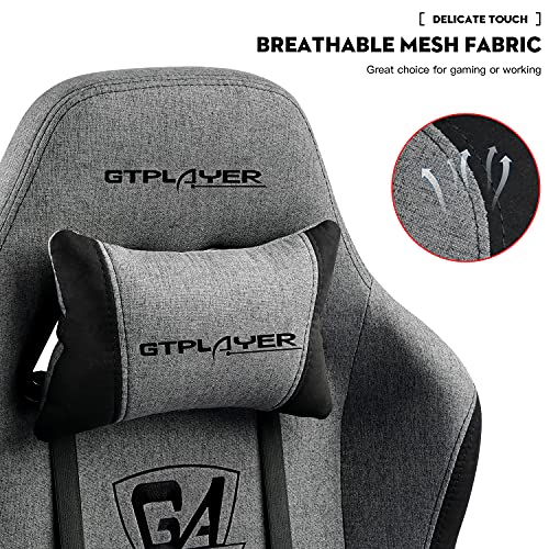 GTPLAYER Gaming Stoel Bureaustoel Gamer Ergonomische Stoel Verstelbare in Hoogte Verstelbare Gamerstoel met Ergonomisch… - Image 3