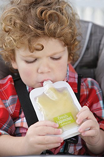 Image of Infantino Disposable Baby Food Pouches, 50-Pack, Homemade Snacks On the Go