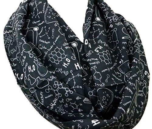 Di Capanni Science chemistry infinity Scarf for women teacher pharmacist engineer biology nerdy student geek4