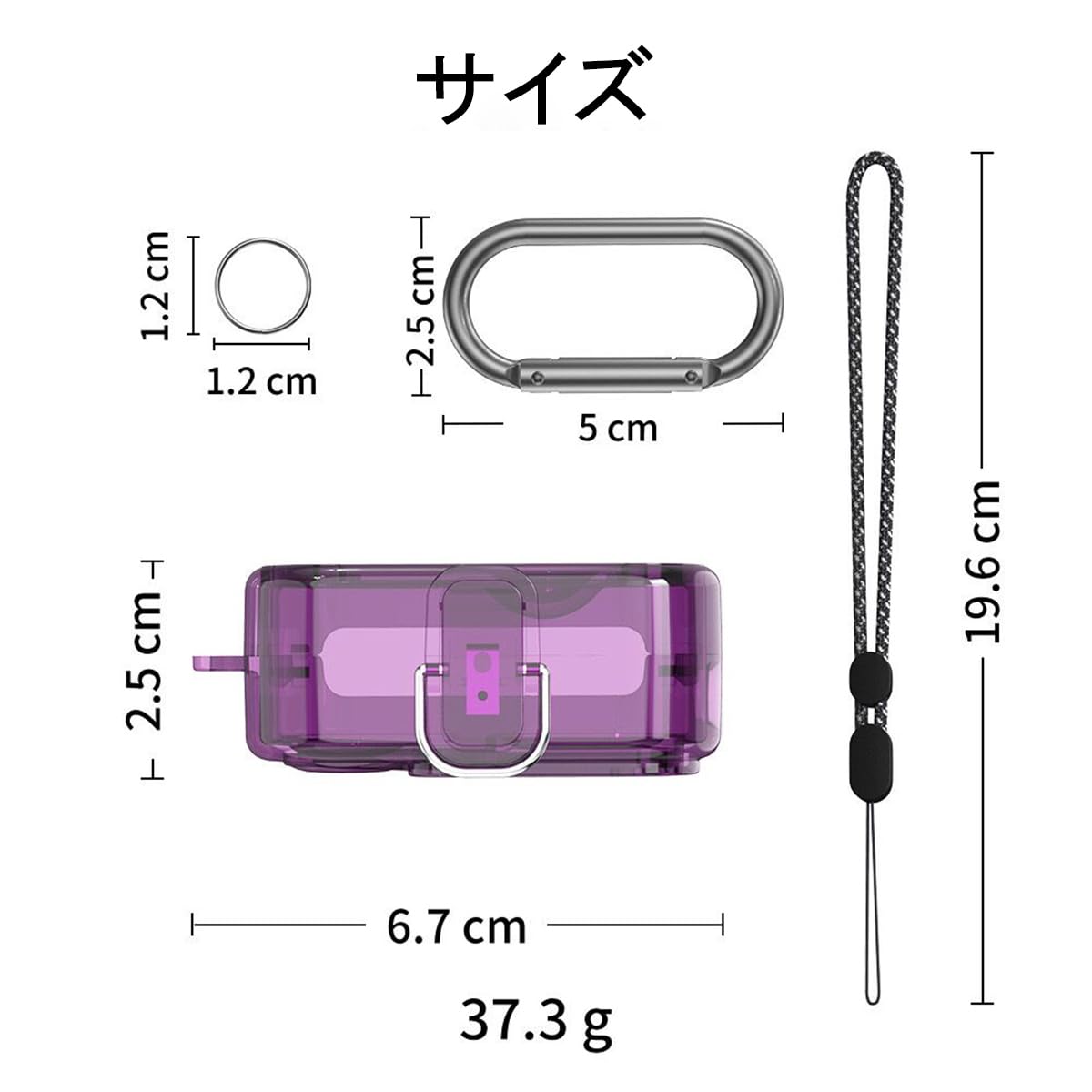 Amazon | For Nothing EAR（2） ケース 専用 収納カバー全面保護 TPU