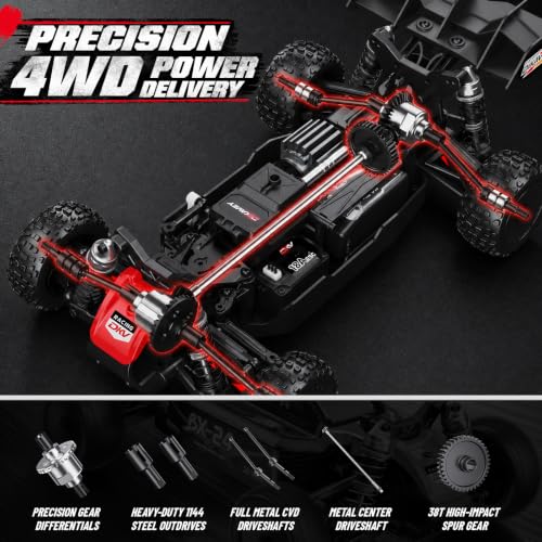 1/24 Scale Carbon Brush 4WD RC Buggy Review How It Boosts Your Remote Control Car Experience - Image 4