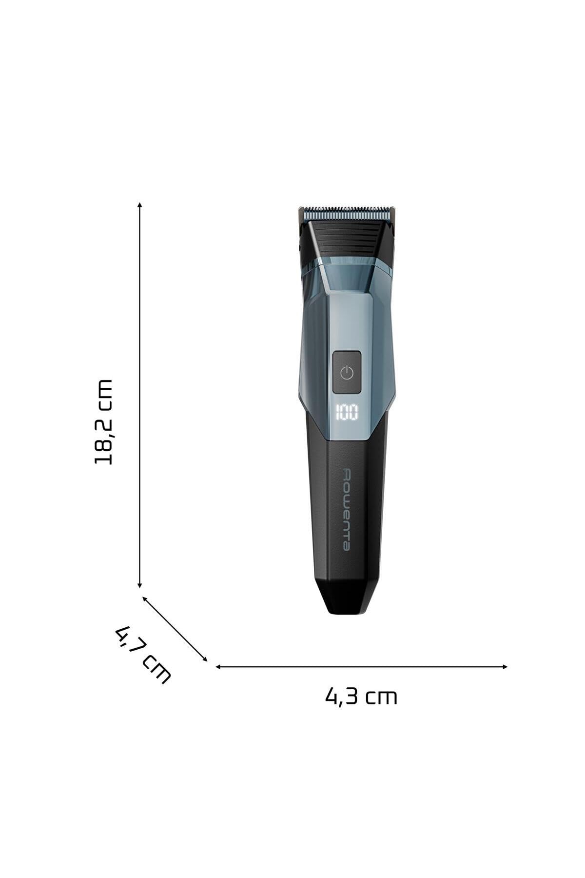 Rowenta X Series 900 wielofunkcyjny trymer do brody dla mężczyzn 16 w 1, tytanowe ostrza samoostrzące, minimalny czas pracy 200 minut, TN9710E0
