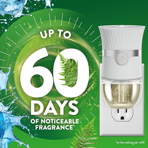 Air Wick Plug In Refills, Fresh Waters Scented Oils, 5ct - image 2